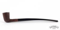 PIPA SAVINELLI CHURCHWARDEN 401 DUBLIN DRITTA RUSTICATA MARRONE P124ZBM-401