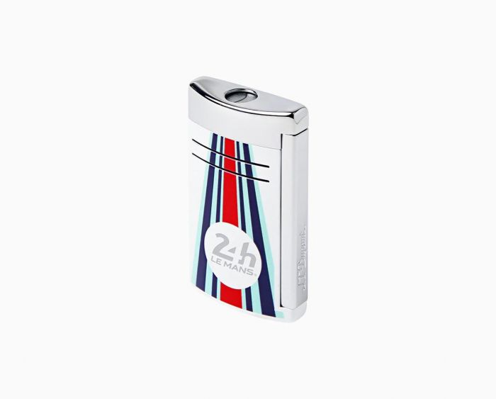 ACCENDINO S.T. DUPONT MAXIJET 24 H LE MANS BIANCO / PALLADIO LIMITED EDITION 020088