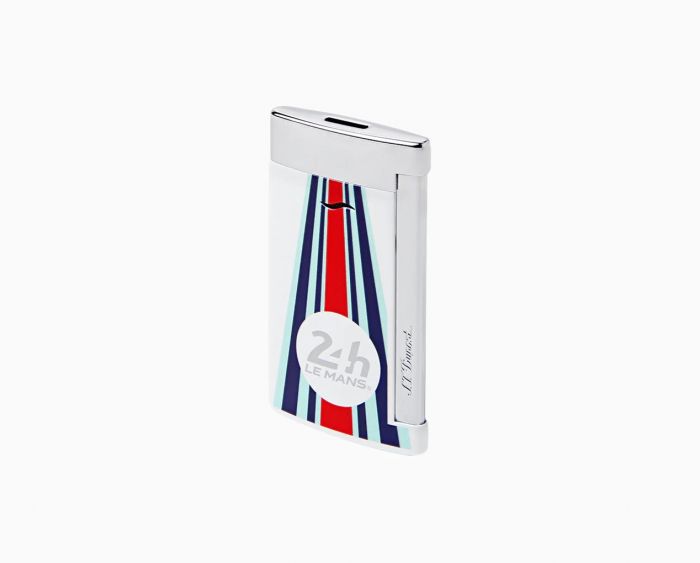 ACCENDINO S.T. DUPONT SLIM 7 24 H LE MANS BIANCO / PALLADIO LIMITED EDITION 027788