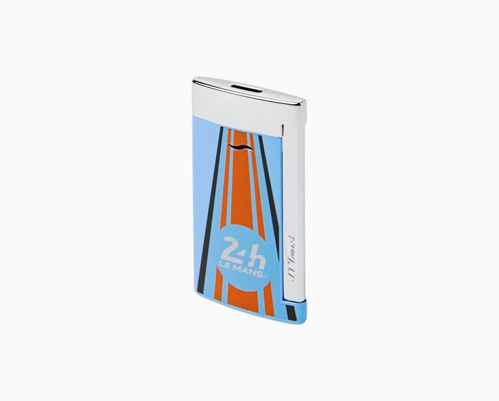 ACCENDINO S.T. DUPONT SLIM 7 24 H LE MANS BLU / PALLADIO LIMITED EDITION 027789