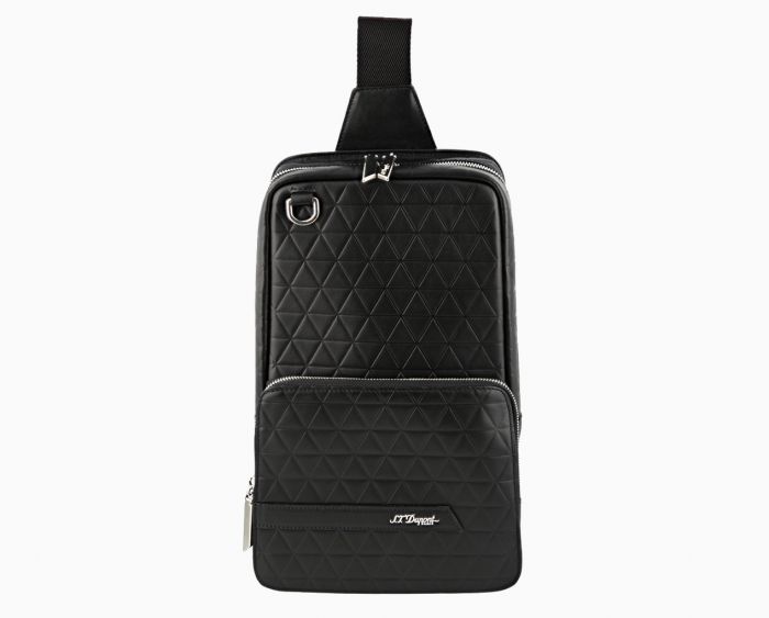 BORSA A TRACOLLA SLING S.T. DUPONT FIREHEAD PELLE NERA 160001