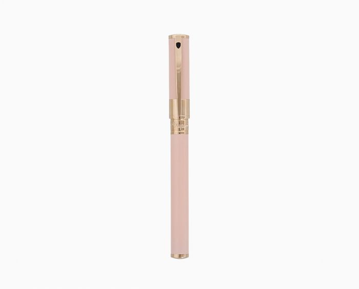 PENNA S.T. DUPONT D-INITIAL ROLLER ROSA PASTELLO/ORO ROSA 262278