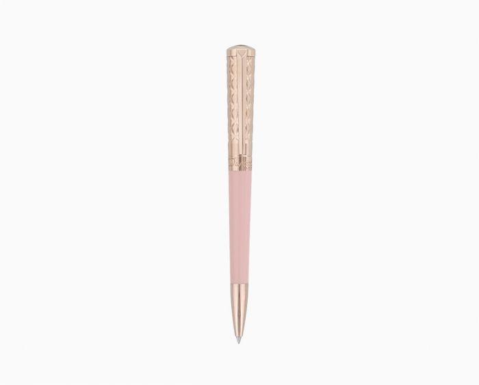 PENNA S.T. DUPONT LIBERTE A SFERA ROSA PASTELLO/ORO ROSA 465278