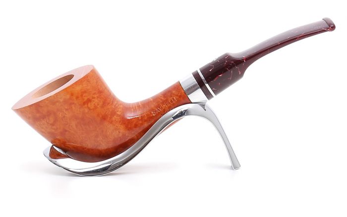 PIPA SAVINELLI BACCO 904 KS DUBLIN SEMICURVA LISCIA P402LNA-904