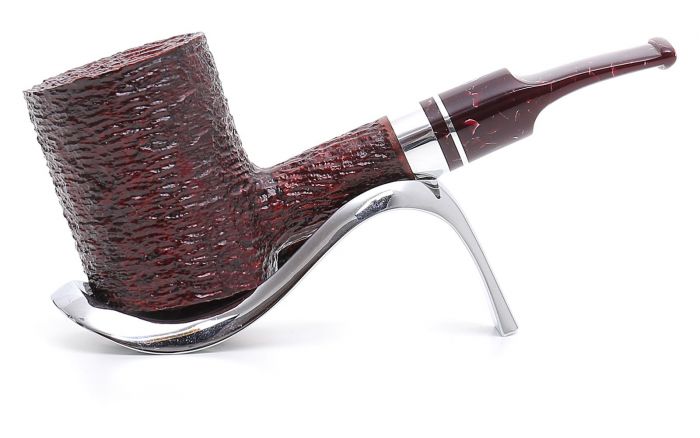 PIPA SAVINELLI BACCO 311 KS CHERRYWOOD SEMICURVA RUSTICATA P402ZMS-311