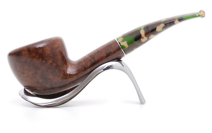 PIPA SAVINELLI CAMOUFLAGE 316 KS DUBLIN SEMICURVA LISCIA P404LMS-316