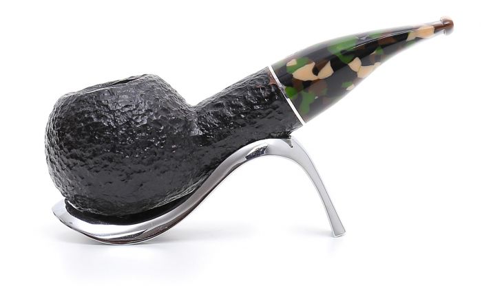 PIPA SAVINELLI CAMOUFLAGE 320 KS AUTHOR SEMICURVA RUSTICATA P404ZNR-320