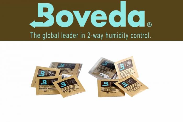 BOVEDA 8 GR. SISTEMA REGOLAZIONE UMIDIFICAZIONE PER SIGARI QFB1