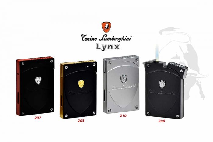 ACCENDINO TONINO LAMBORGHINI LYNX FIAMMA ANTIVENTO WZY7200-WZY7203-WZY7207-WZY7210