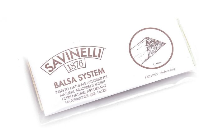 FILTRI SAVINELLI BALSA 6 MM 20 PZ