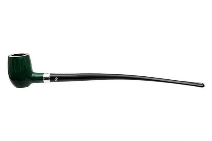 PIPA PETERSON CHURCHWARDEN GREEN BARREL FISHTAIL CHUBAR---NGR-F-