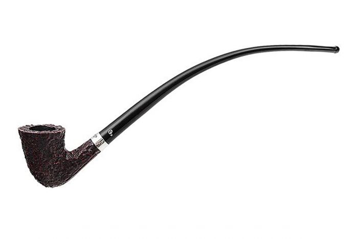 PIPA PETERSON CHURCHWARDEN RUSTICATED D15 FISHTAIL CHUD15---N--RF-