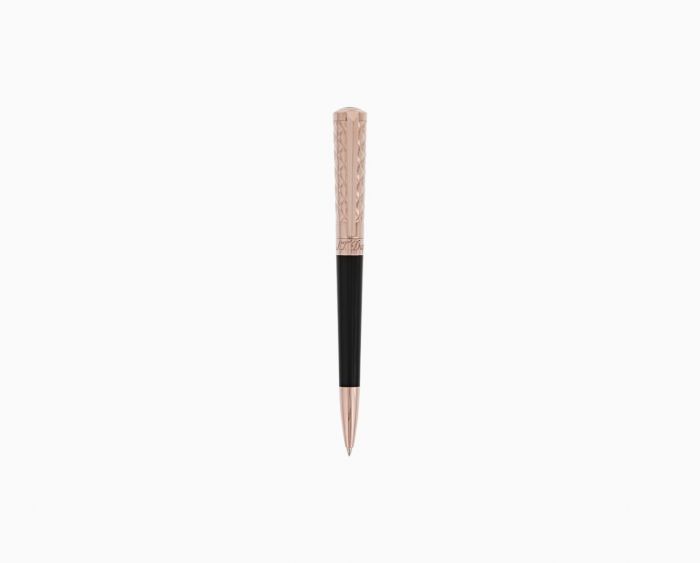 PENNA S.T. DUPONT LIBERTE A SFERA NERA/ORO ROSA 465601