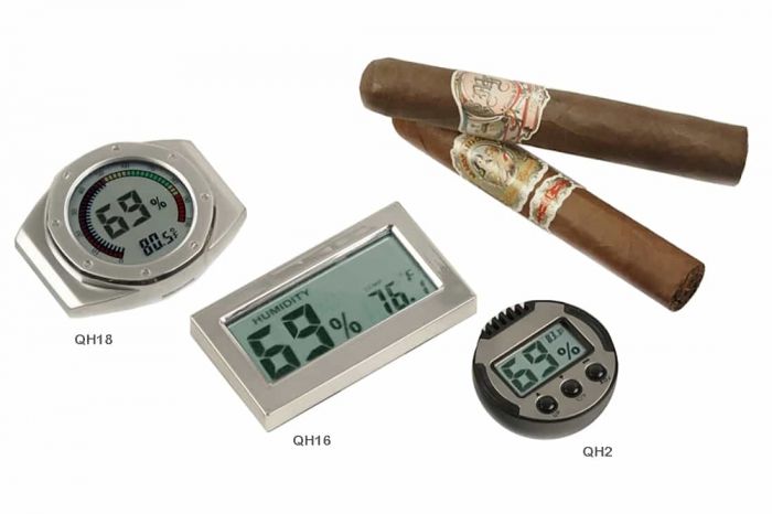 TERMO IGROMETRO DIGITALE LUBINSKI PER SCATOLA HUMIDOR SIGARI QH16-QH18-QH2