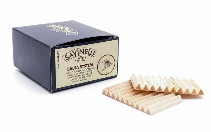 FILTRI SAVINELLI BALSA 6 MM 100 PZ