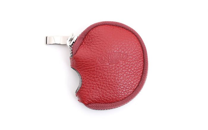 COPRI FORNELLO PIPA GRANDE SAVINELLI IN PELLE ROSSO T668G-B