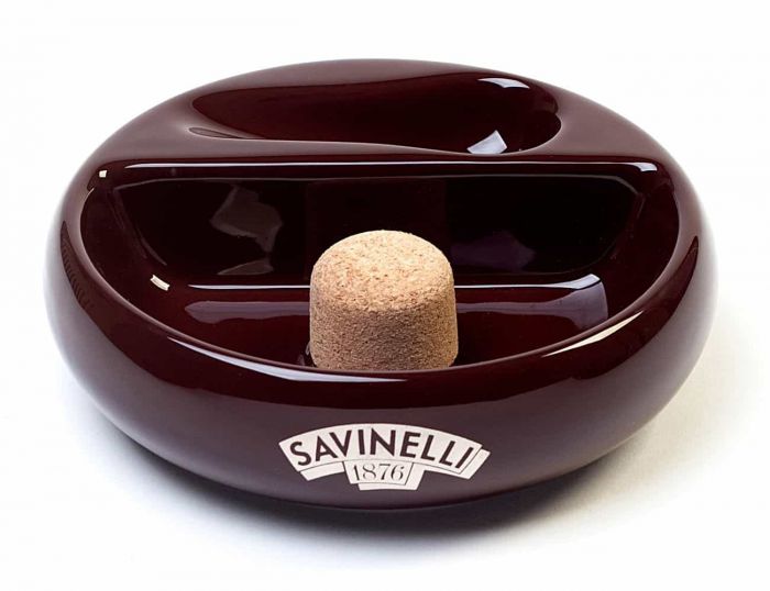 POSACENERE POSA PIPA BATTI PIPA SAVINELLI MARRONE IN CERAMICA W1007-MARRONE