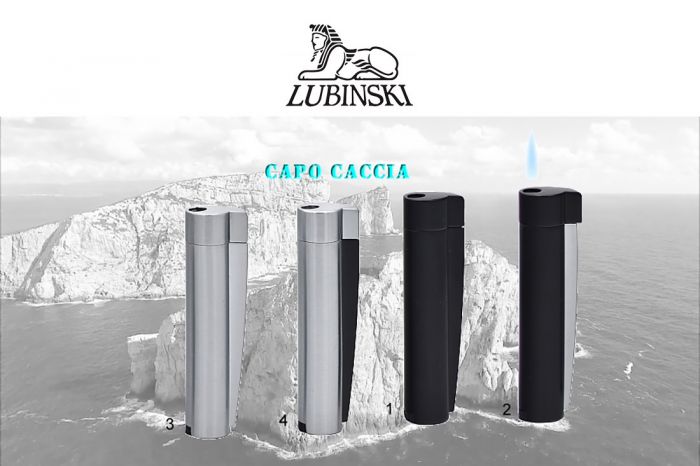 ACCENDINO TONDO LUBINSKI CAPO CACCIA FIAMMA ANTIVENTO WA330