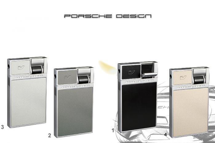 ACCENDINO PORSCHE DESIGN P'3632 PER PIPA FIAMMA ORIZZONTALE WZX30