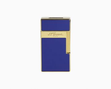 ACCENDINO S.T. DUPONT BIGGY BLU BRILLANTE ORO 025005